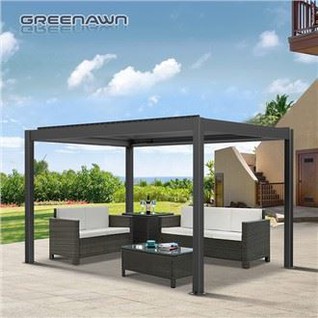 Vrtna vanjska aluminijska bioklimatska pergola